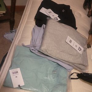 RBX Activewear Set - Black and Light Blue